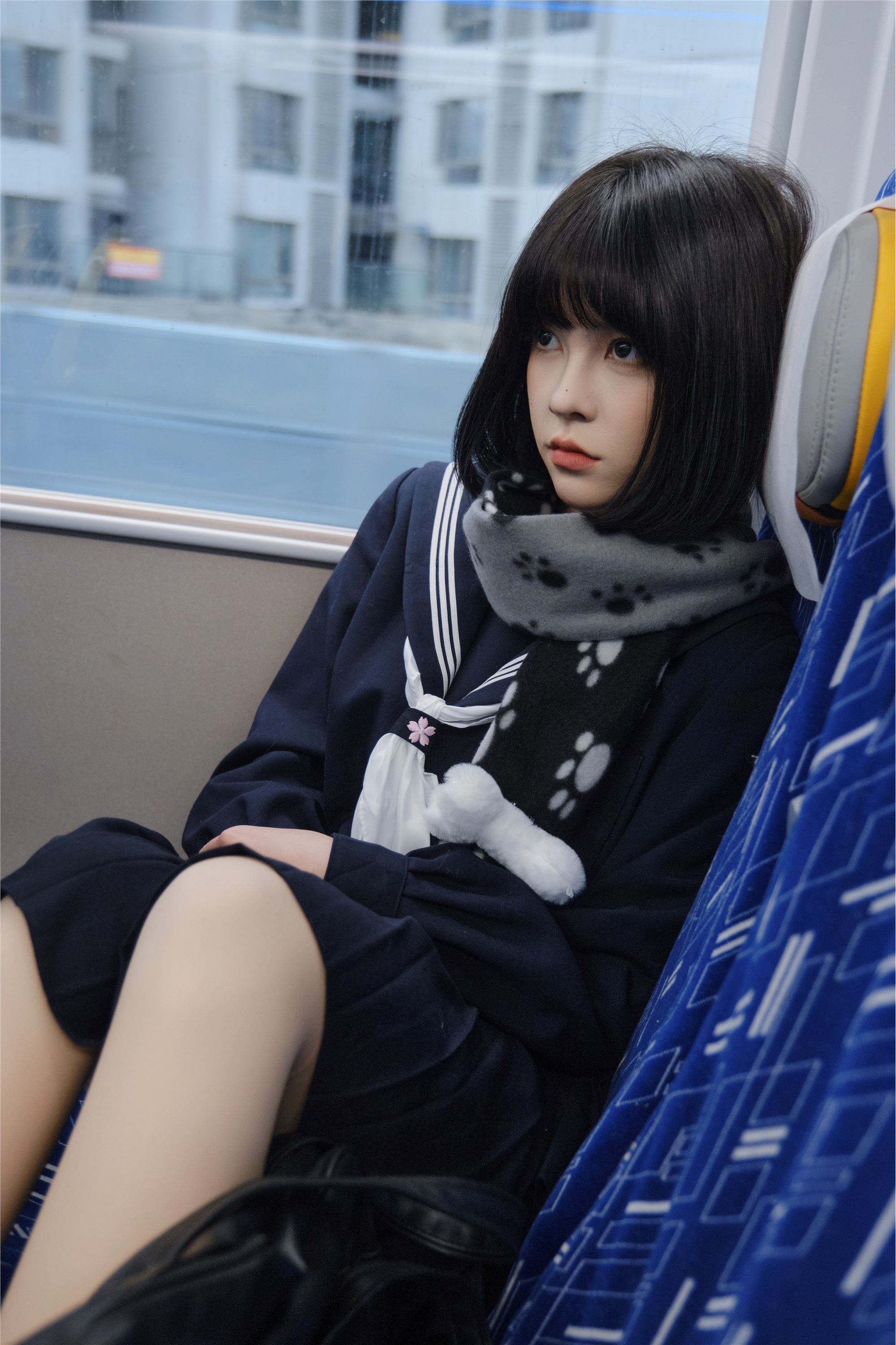 YITUYU艺图语 2025.02.07 列车jk 悲伤薯条555